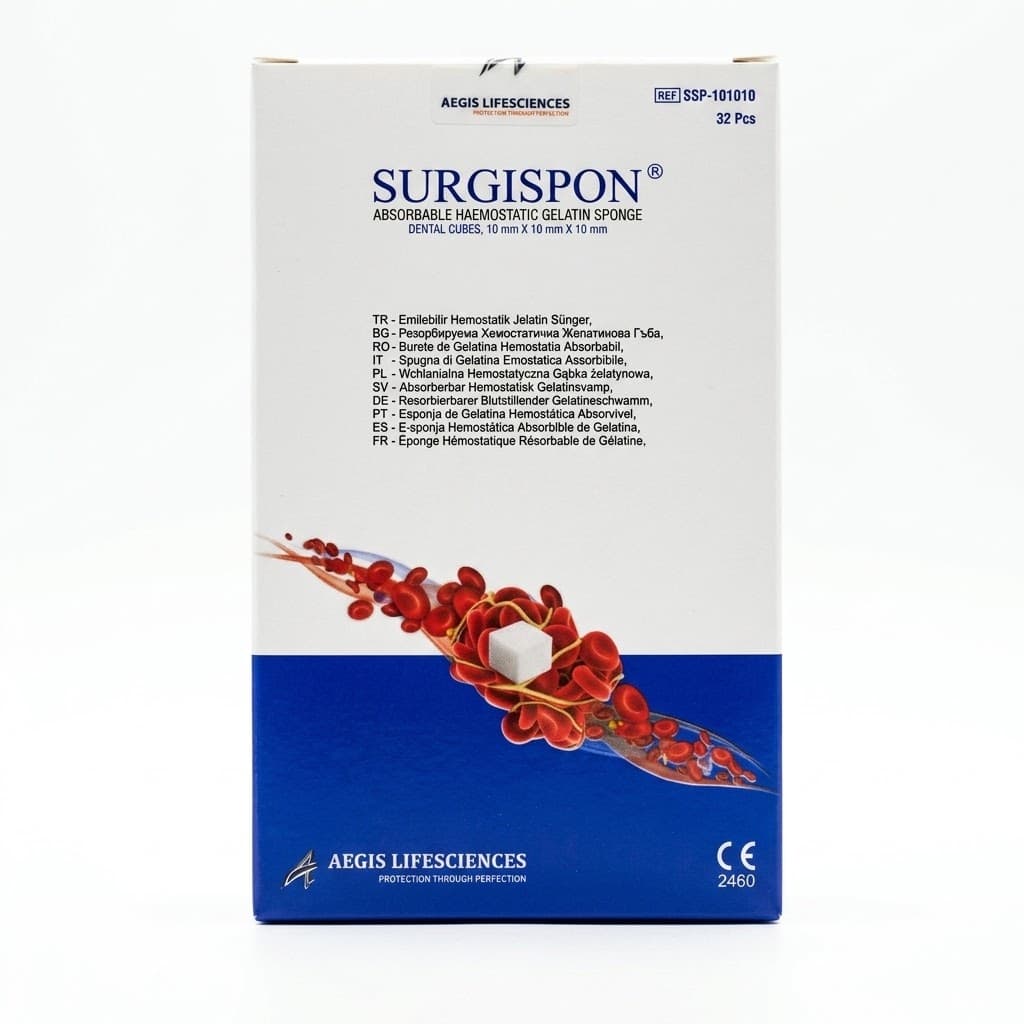 EPONGE HEMOSTATIQUE 32 PCS SURGISPON