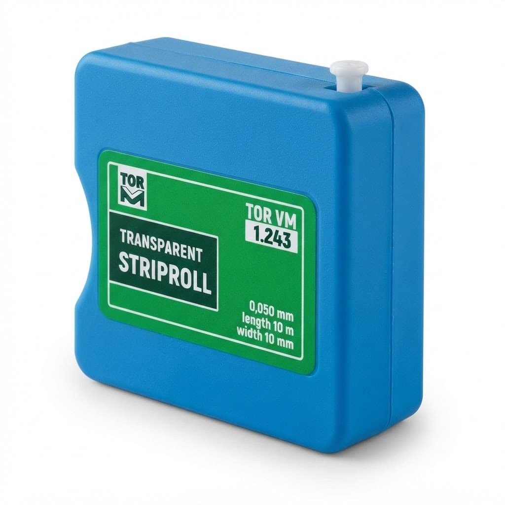 TRANSPARENT STRIPROLL 10MM REF 1.243