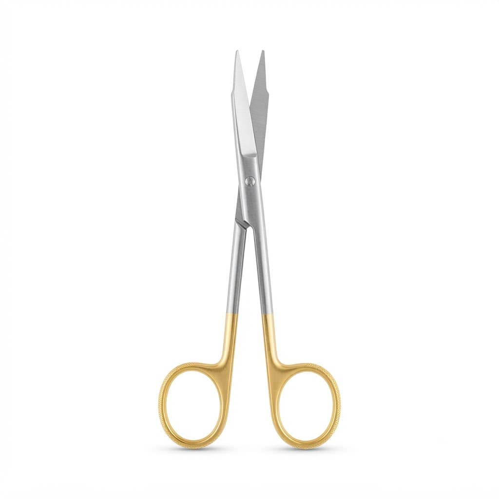 Ciseaux Goldman-Fox Droit 14cm, Carbure De Tungstène (TC)