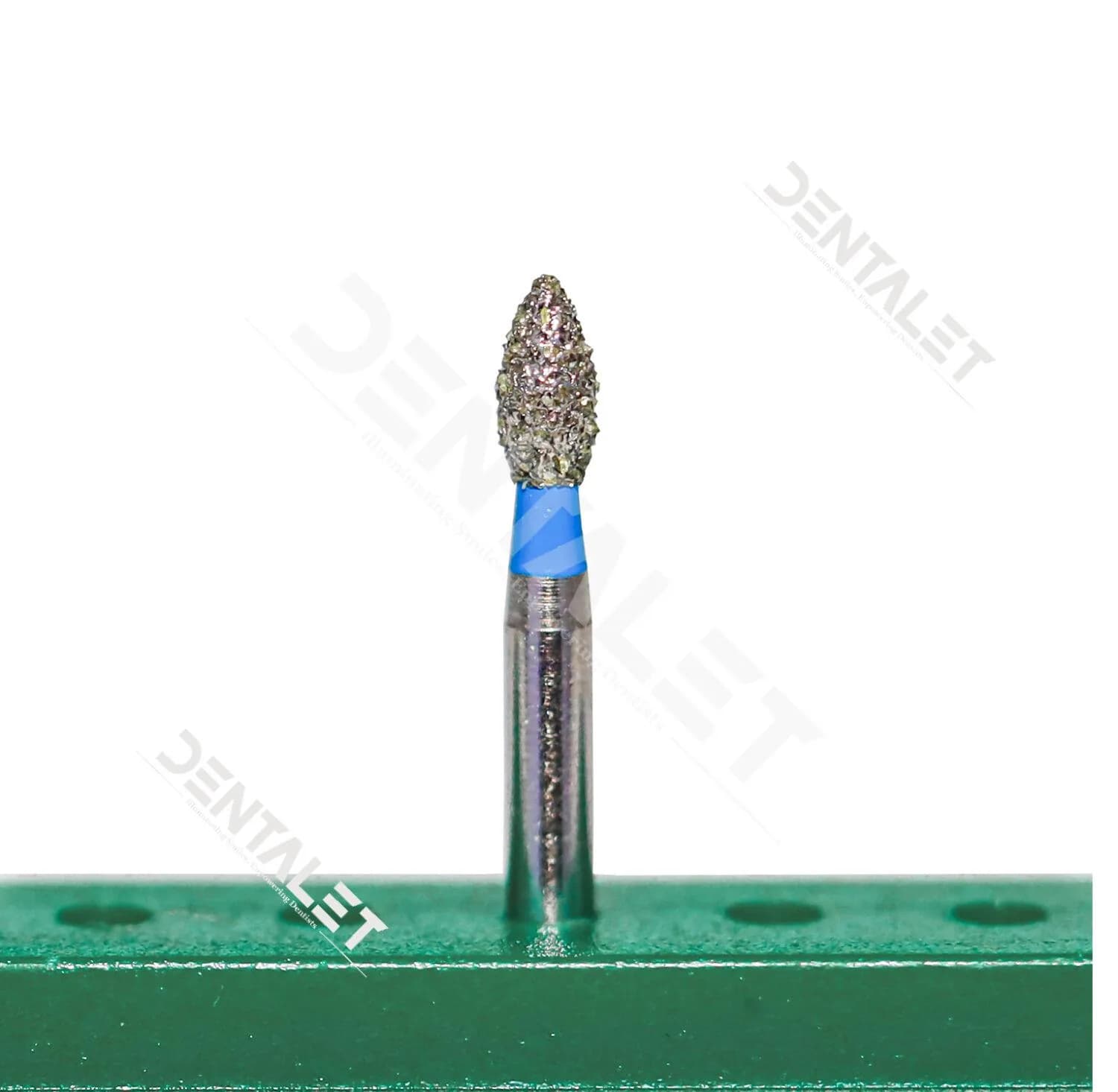 Fraises diamantées olive 257 – bague bleue