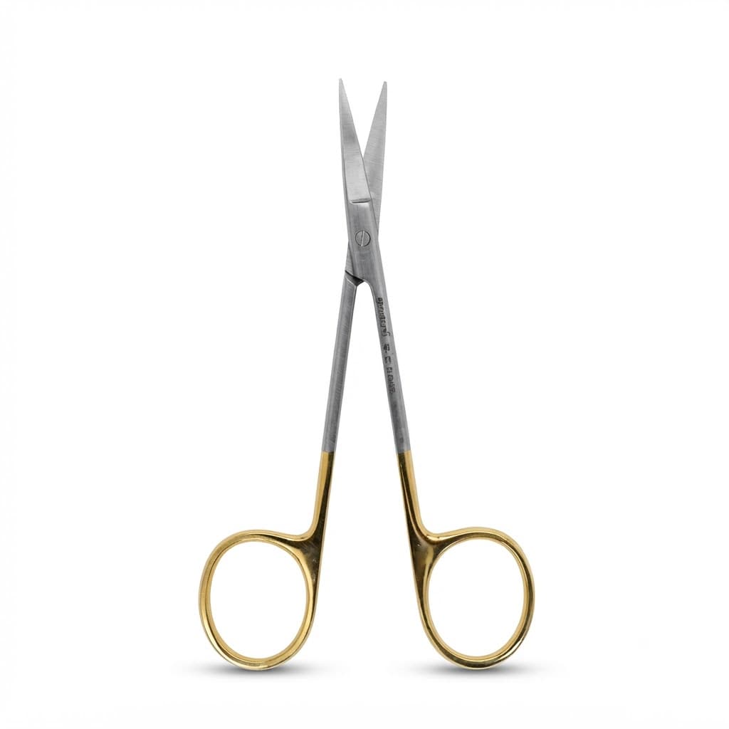 CISEAU IRIS DROIT 11.5CM CARBURE DE TUNGSTENE (TC)