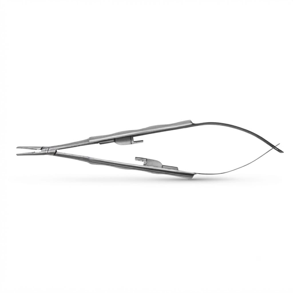 Micro Porte-Aiguilles Castroviejo 14cm 1.2mm Carbure De Tungstène  (TC) — 82071