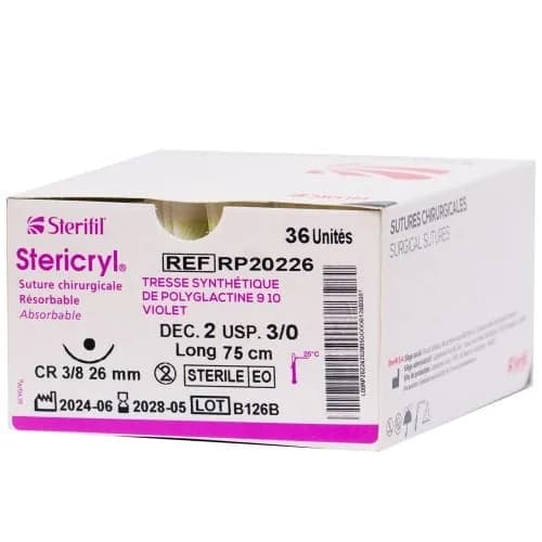 Sutures résorbables